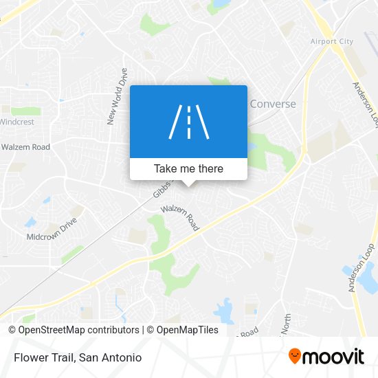 Mapa de Flower Trail
