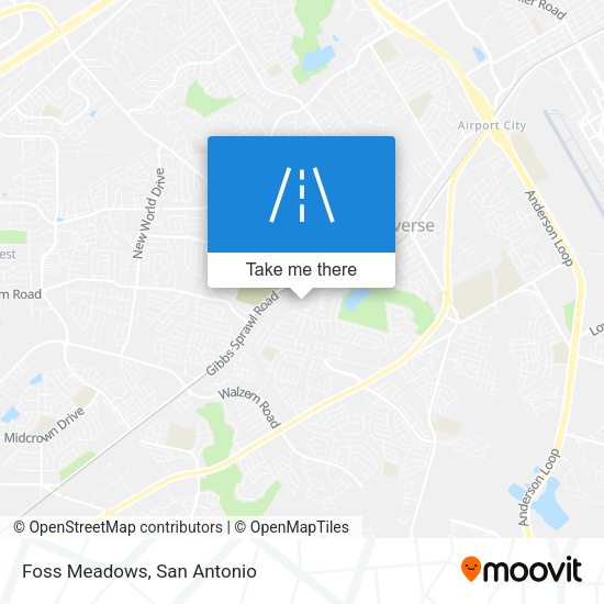 Mapa de Foss Meadows