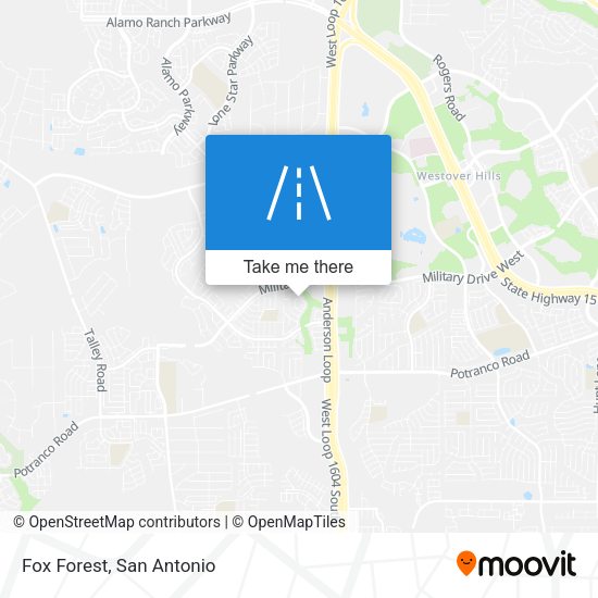 Mapa de Fox Forest