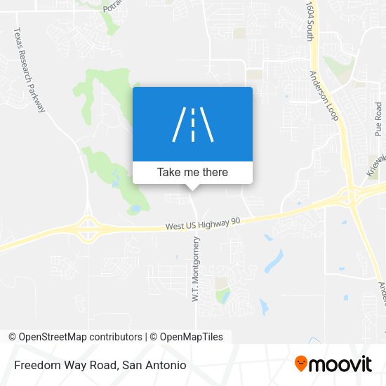 Freedom Way Road map