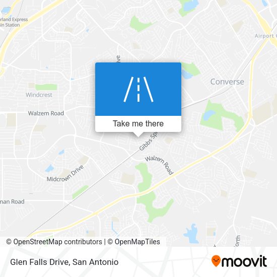 Mapa de Glen Falls Drive