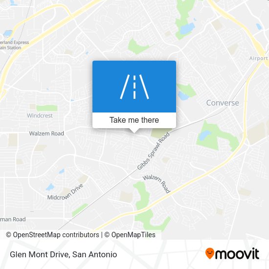 Mapa de Glen Mont Drive