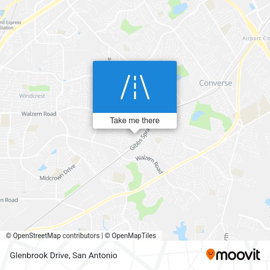 Glenbrook Drive map