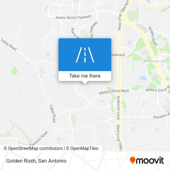 Mapa de Golden Rush