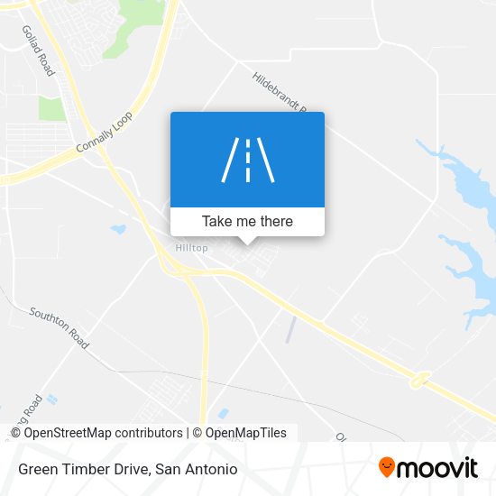 Green Timber Drive map