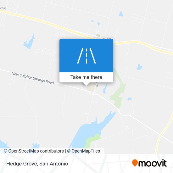 Mapa de Hedge Grove