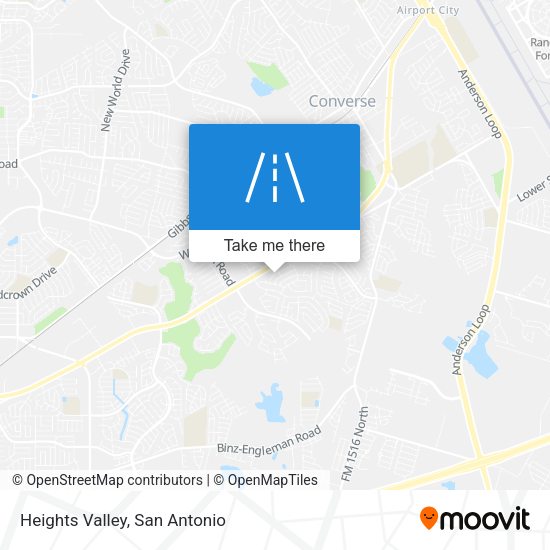 Mapa de Heights Valley
