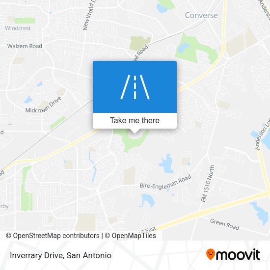 Inverrary Drive map