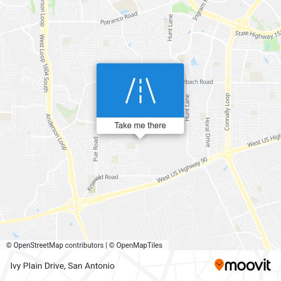 Mapa de Ivy Plain Drive