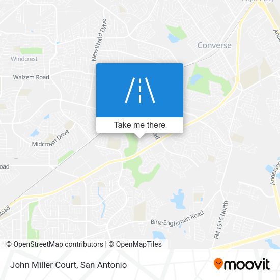 Mapa de John Miller Court
