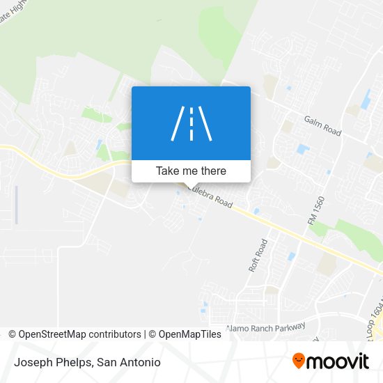 Mapa de Joseph Phelps