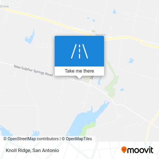 Mapa de Knoll Ridge