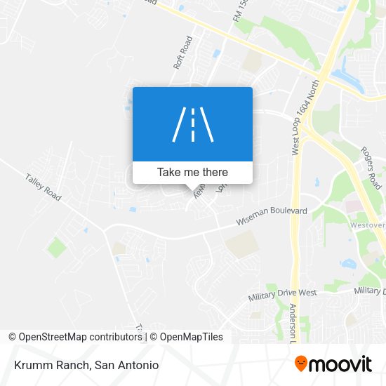 Mapa de Krumm Ranch