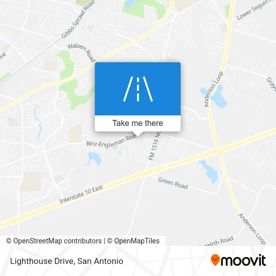 Lighthouse Drive map