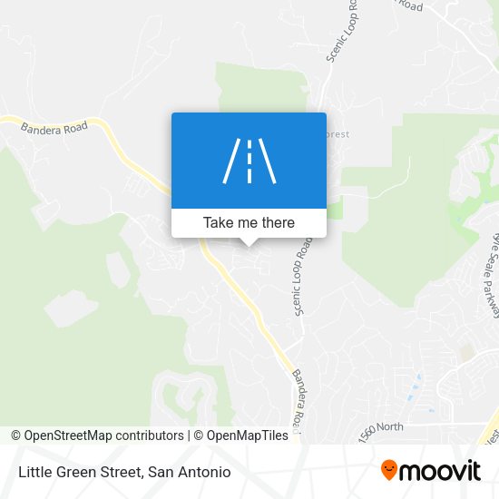 Mapa de Little Green Street