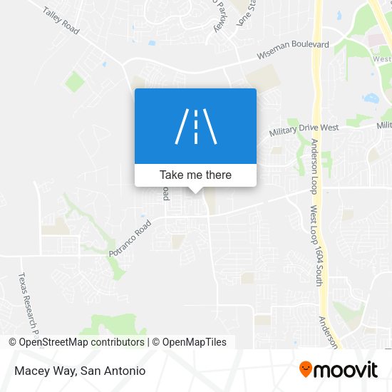 Mapa de Macey Way