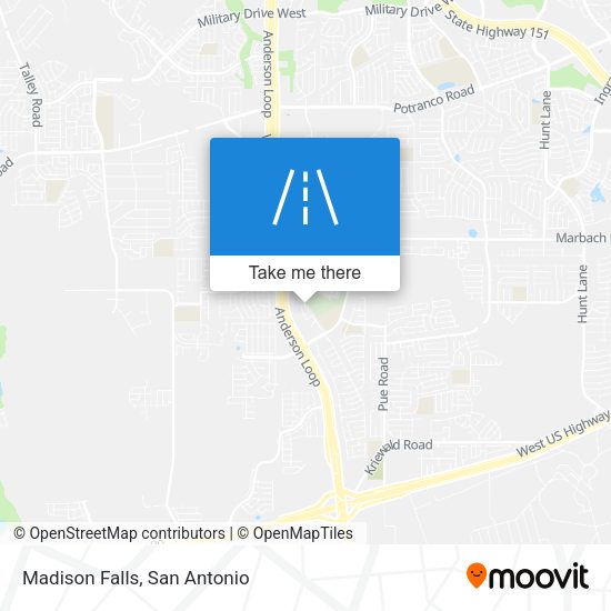 Mapa de Madison Falls