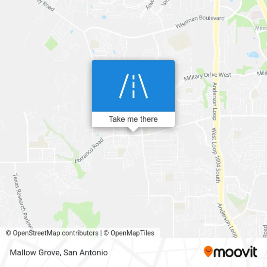 Mallow Grove map