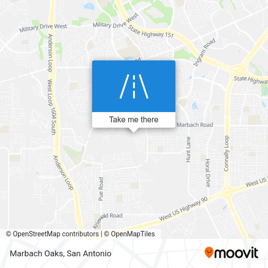 Mapa de Marbach Oaks