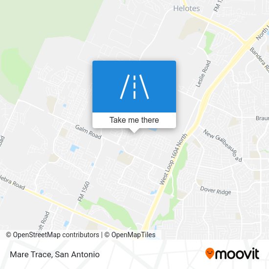 Mapa de Mare Trace