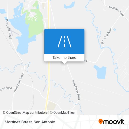 Mapa de Martinez Street