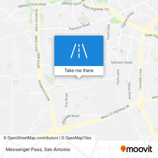 Mapa de Messenger Pass