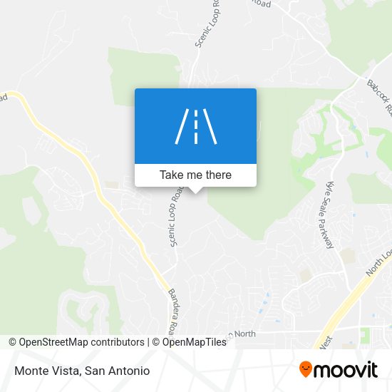 Monte Vista map