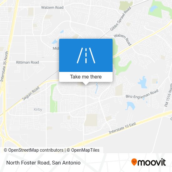 Mapa de North Foster Road