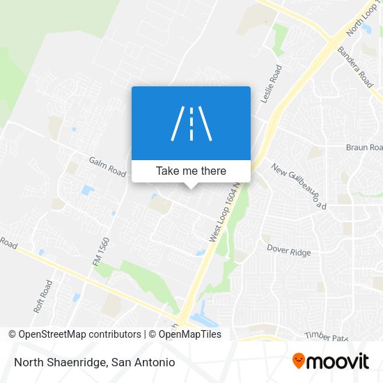 North Shaenridge map