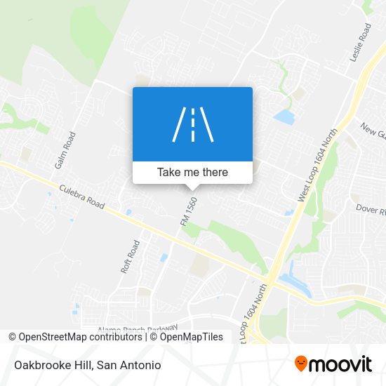 Mapa de Oakbrooke Hill