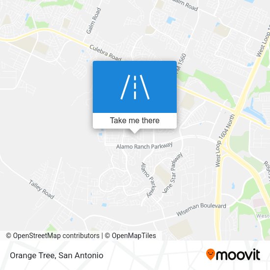 Mapa de Orange Tree