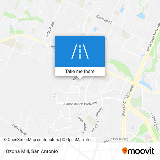 Mapa de Ozona Mill