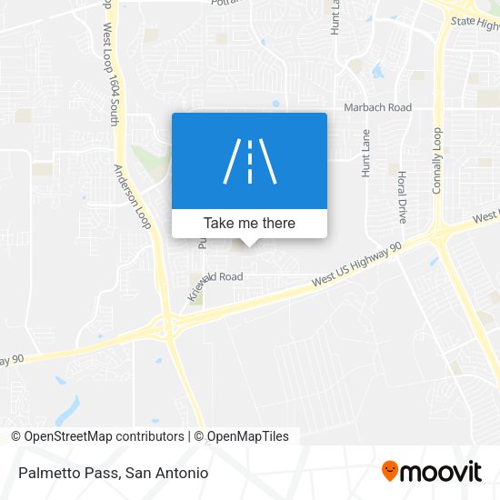 Mapa de Palmetto Pass