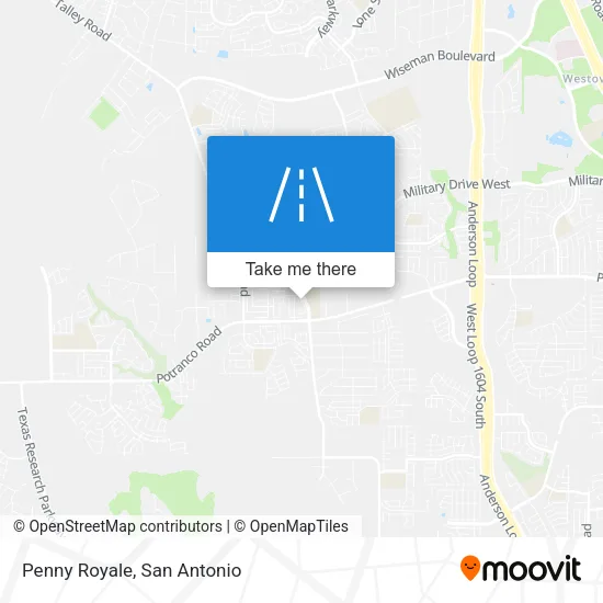 Mapa de Penny Royale
