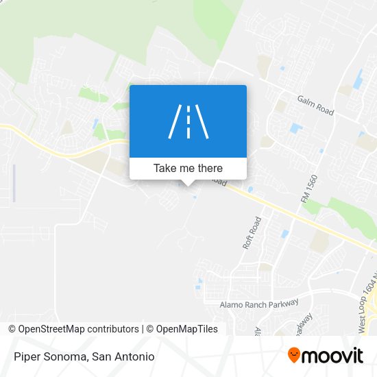 Mapa de Piper Sonoma