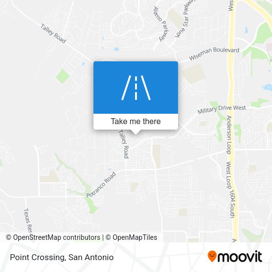 Mapa de Point Crossing