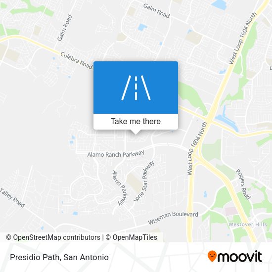 Mapa de Presidio Path