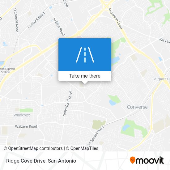 Ridge Cove Drive map