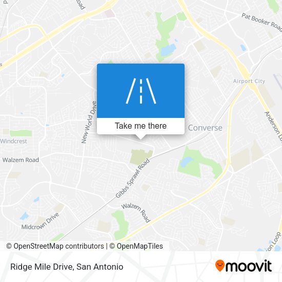 Ridge Mile Drive map