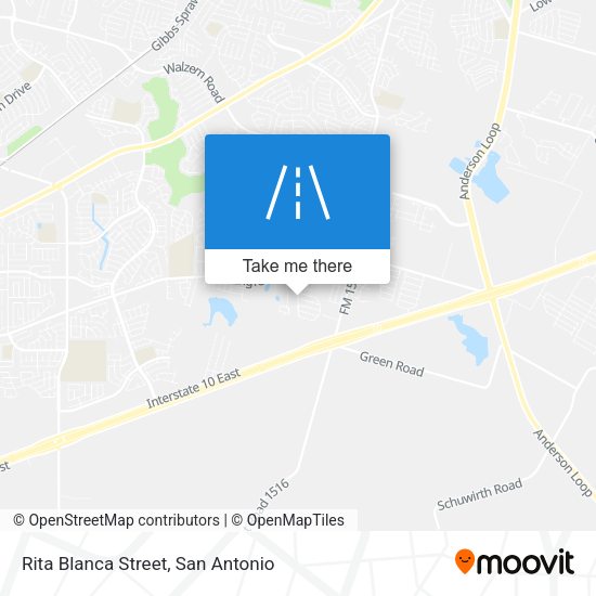 Rita Blanca Street map