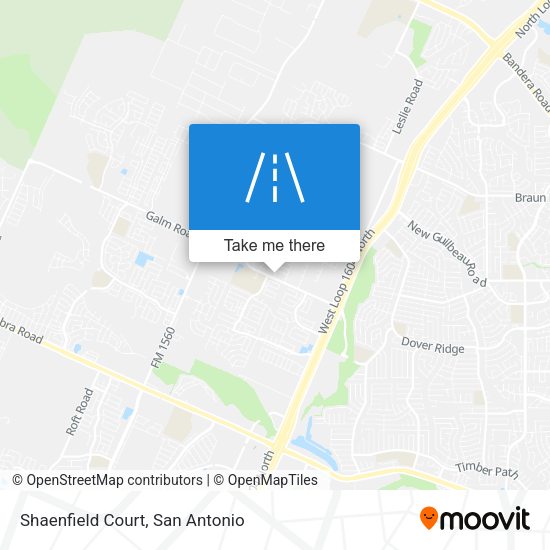 Mapa de Shaenfield Court