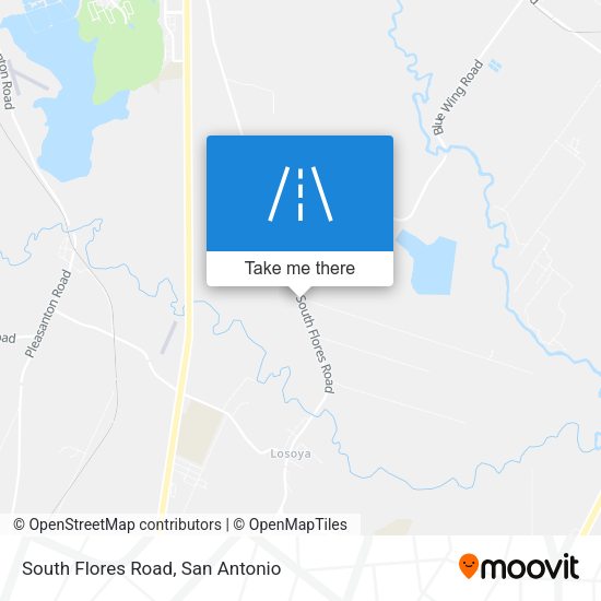 Mapa de South Flores Road