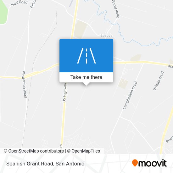 Spanish Grant Road map