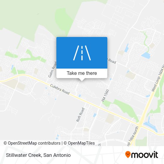Mapa de Stillwater Creek