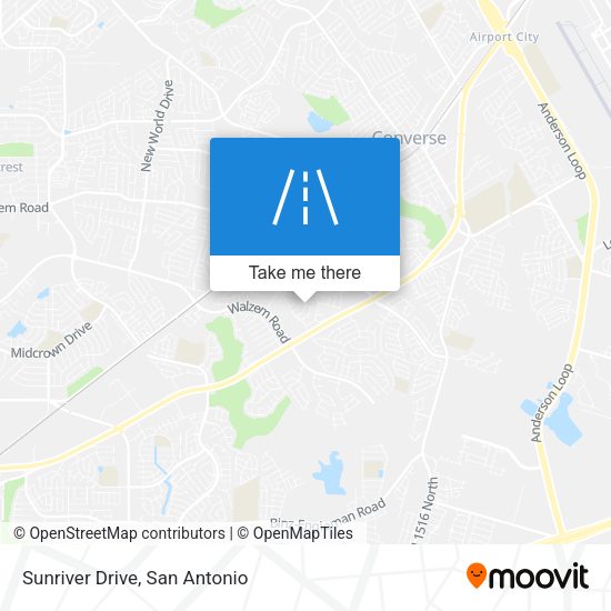 Mapa de Sunriver Drive