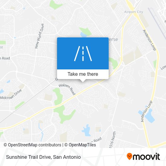Sunshine Trail Drive map