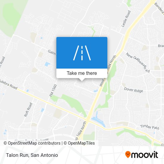 Mapa de Talon Run