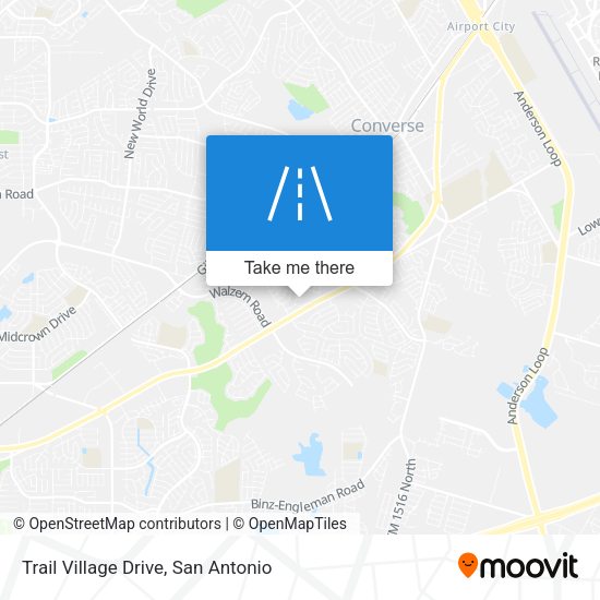Trail Village Drive map