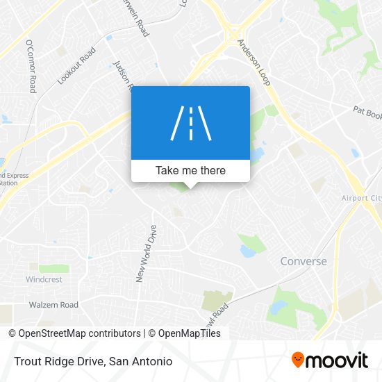 Mapa de Trout Ridge Drive