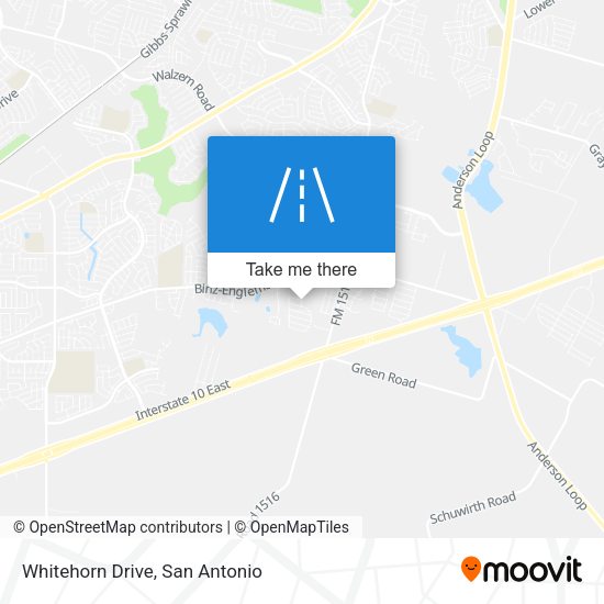 Whitehorn Drive map